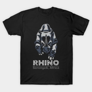Rhino Serengeti Africa T-Shirt